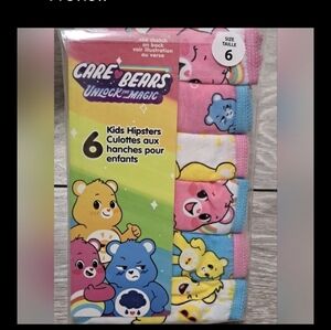 Brand New Care Bears 100% Cotton Colorful Kids Hipsters Underwear. Size 6 & 8